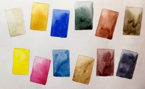 Watercolor Palette Inserts - 9 - 12-CT-WP-0912