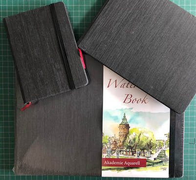 100% recycled. Windy Autumn Notebook Perfect sketch book or journal size 260 x 180mm with 80 pages Inspired by Yorkshire hills