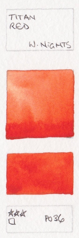 Rosa : Watercolor Paint : Full Pan : Cadmium Red Light